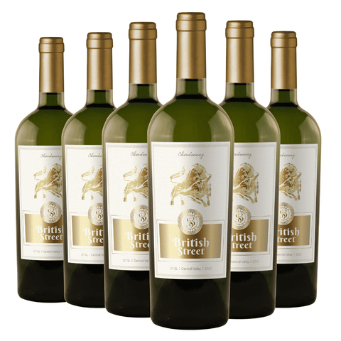 British Street |Chardonnay| Caja 6 botellas 750 cc