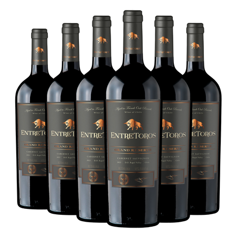 Entre Toros | Gran Reserva | Cabernet Sauvignon | Caja 6 Botellas 750 cc