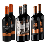 Pack 6 vinos| Reserva, Gran Reserva, Premium Caja 6 Botellas 750cc