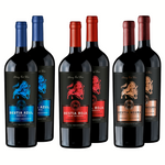 Pack Mix Bestias Wines | Cepas Tintas | Caja 6 Botellas 750 cc