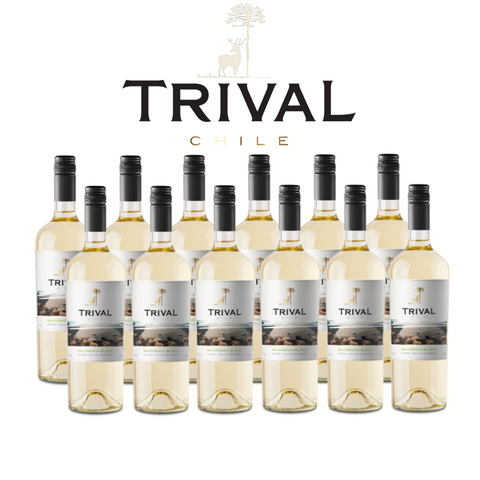 TRIVAL | Sauvignon Blanc | Caja 12 Botellas