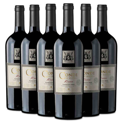 Conde De Marras | Reserva | Carmenere | Caja 6 Botellas 750 cc