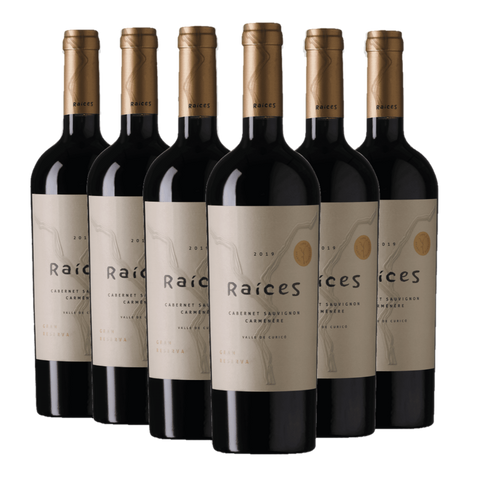 Raices | Gran Reserva | Cepas Tintas | Caja 6 Botellas