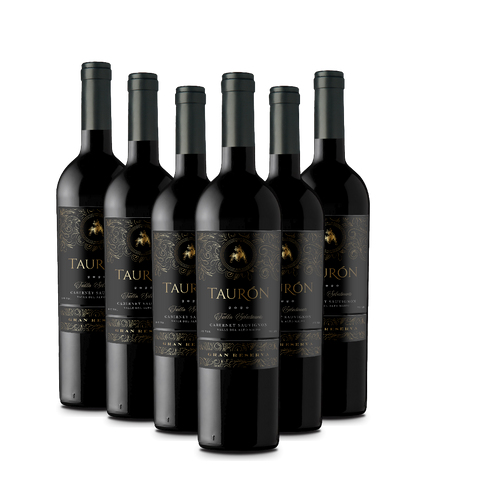 Tauron | Gran Reserva | Cabernet Sauvignon | Caja 6 Botellas 750 cc
