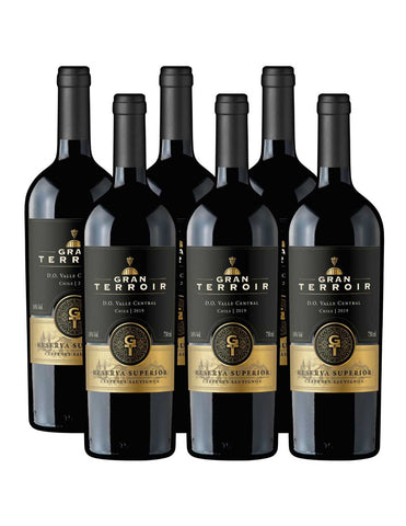 Gran Terroir | Reserva Superior | caja 6 Botellas 750cc
